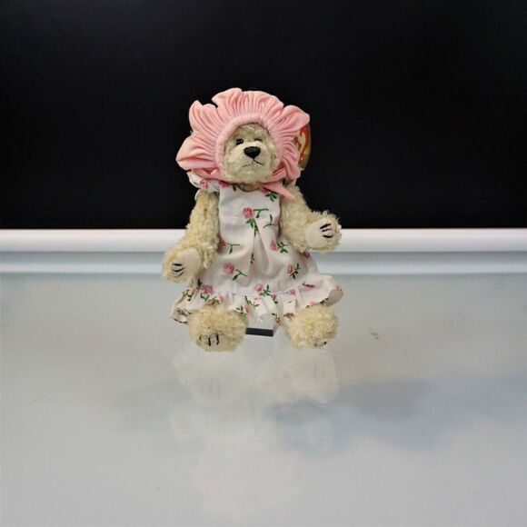 Ty Beanie Babies Rosalie The Bear Retired Plush Toy 1993 Attic Treasures - Picture 1 of 10